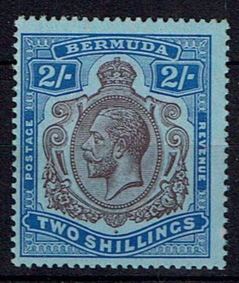 Image of Bermuda SG 51bb LMM British Commonwealth Stamp